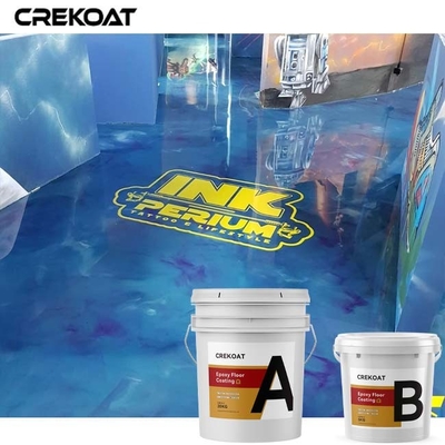 สี สารสี โลหะ Epoxy พื้นเคลือบ