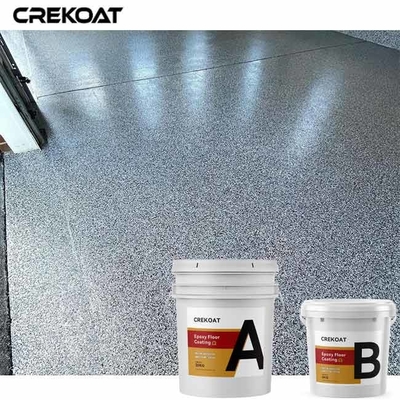 การเคลือบใหม่ไวนิลชิปไวนิลชิป Epoxy Flooring