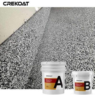 MSDS Epoxy Flake Floor Coatings สําหรับคอนกรีต ความปลอดภัยเพิ่มขึ้น ทนกับภาระหนัก
