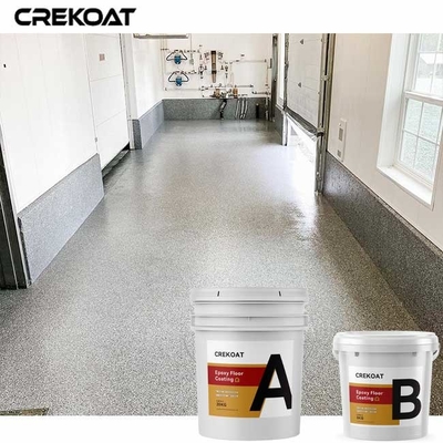 ความหลากหลายศิลปะ Epoxy Flake Floor Coating สะอาดต่อสิ่งแวดล้อม