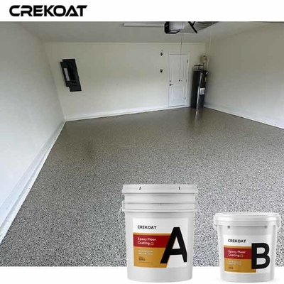 สีฝาผิวพื้น epoxy flakes ที่ทนทานนาน