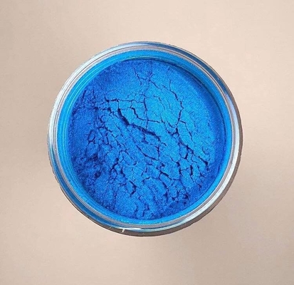สีน้ําเงิน Epoxy Resin Pigment Mica Powder ในงานศิลปะ