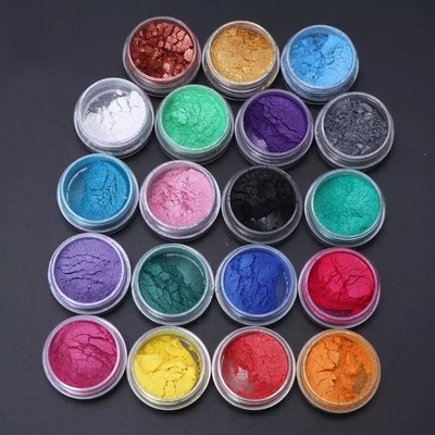 โลหะสีดําเพชร Epoxy Pigment ผงมิก้าเพื่อการสร้างพยาธิ