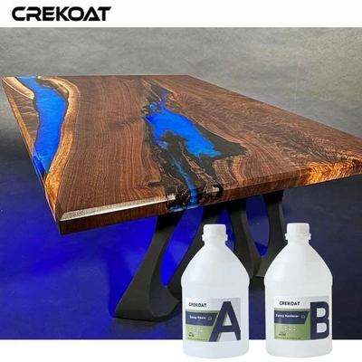 การป้องกัน UV Epoxy โต๊ะบาร์ที่หลากหลายเพื่อสร้างโครงการโปร่งใสและสี