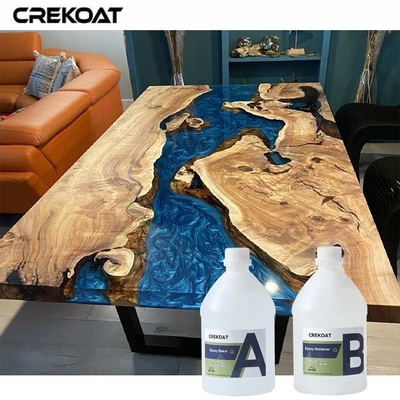 ไม่เป็นพิษ Epoxy Liquid Casting Resin Crafting Bathroom Decor กันน้ํา