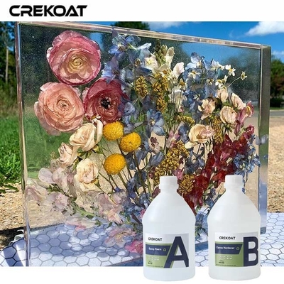 ไม่เป็นพิษ ใส Epoxy Resin กลิ่นต่ําสําหรับความสบายในห้อง