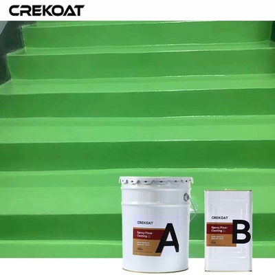 พื้น Epoxy ที่นําไฟ ไม่เลื่อน พื้น Epoxy ที่เคลือบเคลือบกระจายไฟฟ้าสแตตติก