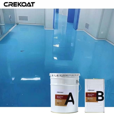สี epoxy อุตสาหกรรมไร้รอย สําหรับการเปลี่ยนคอนกรีตระหว่างพื้นและผนัง