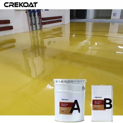 ผิวพื้น epoxy ที่ไม่คลื่นจากน้ํา สะดวกต่อสิ่งแวดล้อม และมีสาร VOCs น้อย