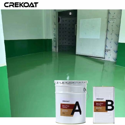 ESD Epoxy Industrial Epoxy Floor Coating ให้ความทนทานต่อเนื้อและการลื่น