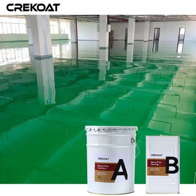 โปรโมชั่นที่มั่นคงต่อแสงสว่าง UV โครงการเคลือบพื้น epoxy อุตสาหกรรมสําหรับระเบียงและระเบียงสระว่ายน้ํา