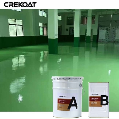 ESD Epoxy Industrial Epoxy Floor Coating ให้ความทนทานต่อเนื้อและการลื่น