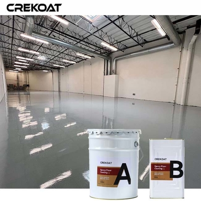 ความทนทานต่อการสกัด อุตสาหกรรม Epoxy Floor Coating With Anti-Slip Aggregates
