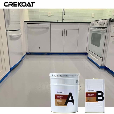 ป้องกันความชื้นสูง อุตสาหกรรม Epoxy Floor Coating สําหรับสภาพความชื้น