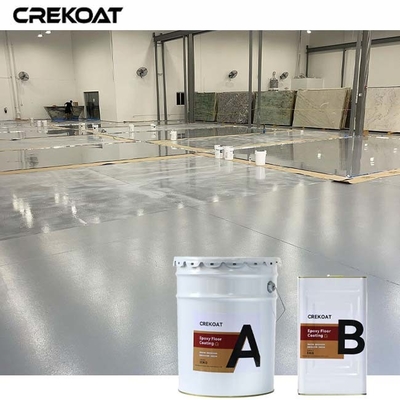 ป้องกันความชื้น หนาว อุตสาหกรรม Epoxy floor coating ในพื้นคอนกรีต