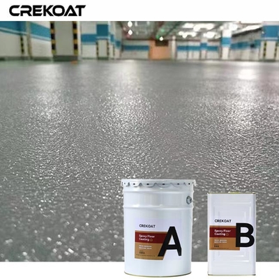 พื้น epoxy ที่ทนต่อสารเคมีไม่เลื่อน ที่เพิ่มความสว่างในคลังสินค้า