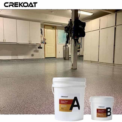 การเคลือบพื้น Epoxy Flake ด้วยผงโลหะ มีลักษณะพิเศษ