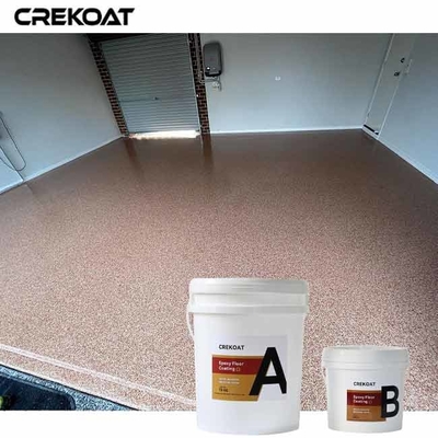 ลักษณะพิเศษ พรมชั้นชั้นชั้น Epoxy Flake ทนต่อการเหลืองและการเปลี่ยนสี