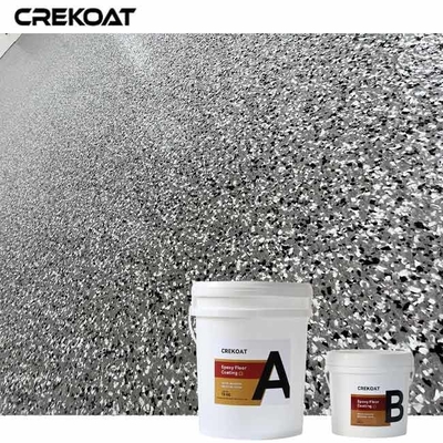 UV ทันทนาการ Epoxy ผงพื้นเคลือบ ไม่มีรอยสําหรับพื้นราบ