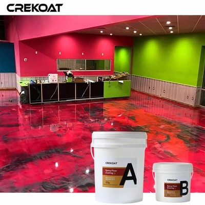 ไม่เหลืองโลหะ Epoxy พื้นเคลือบ กันน้ําและความชื้น