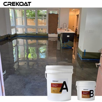 ความสะท้อนแสงสูง เงินโลหะ Epoxy เหมือนกระจก จบการรักษาเร็วเวลาสําหรับการหยุดทํางานอย่างน้อย