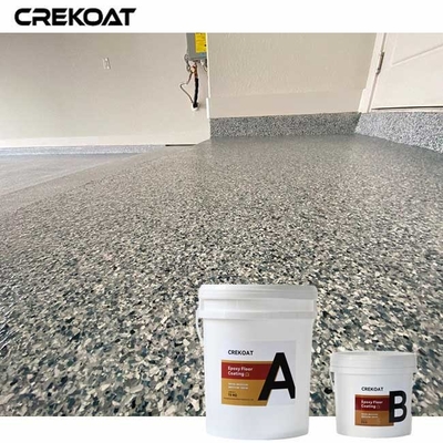 การใช้งานง่าย แผ่นพื้นโรงรถยนต์ Epoxy สําหรับสภาพแวดล้อมที่มีการจราจรหนัก
