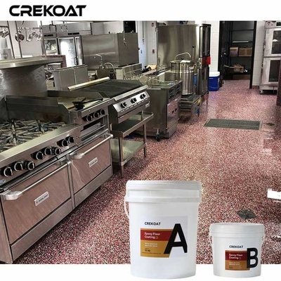 หนาว-การป้องกัน Epoxy ผืนพื้น Flake การถ่ายทอดควันสําหรับสภาพแวดล้อมความชื้น