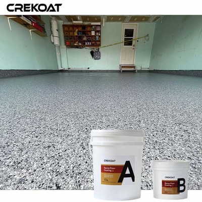 คุณสมบัติการนําไฟ Epoxy Multi Flake Coating สําหรับสภาพแวดล้อมที่มีความรู้สึกต่อสติก