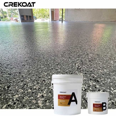 การรักษาความแข็งอย่างรวดเร็ว เต็มแผ่น Epoxy floor coating สําหรับการเสร็จสิ้นโครงการอย่างรวดเร็ว