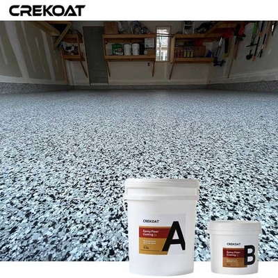 คุณสมบัติการนําไฟ Epoxy Multi Flake Coating สําหรับสภาพแวดล้อมที่มีความรู้สึกต่อสติก