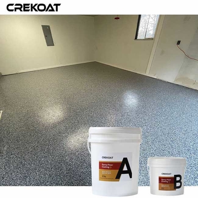 3D Flake Floor Coating Epoxy แผ่นโลหะที่ฝังไว้เพื่อผลลัพธ์ที่กระจ่าง