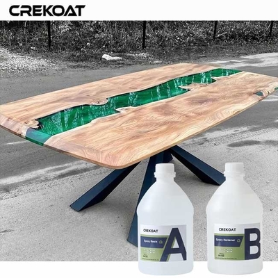 ธ อร์ Epoxy ชัดเจนสําหรับไม้ สูตรเหลืองต่ําเพื่อรักษาความชัดเจน