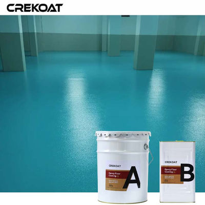 Fast Cure Epoxy Floor Paint with 5:1 Mix Ratio and 20Kg/Bucket Packaging for Long Lasting 12 Months Shelf Life