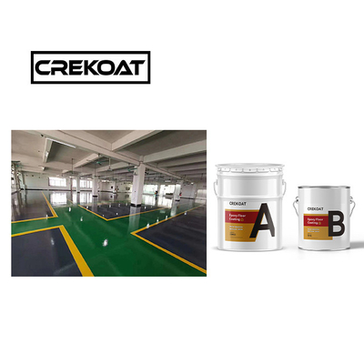 ความแข็งแรง สีพื้น Epoxy ชัดเจน กระชับ 2 ส่วน สี Epoxy ทนต่อการบด
