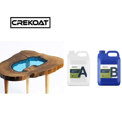 ใส ไม้ลึก ทา ธ อร์ Epoxy ทนทาน UV กลมลึก ยาวนาน