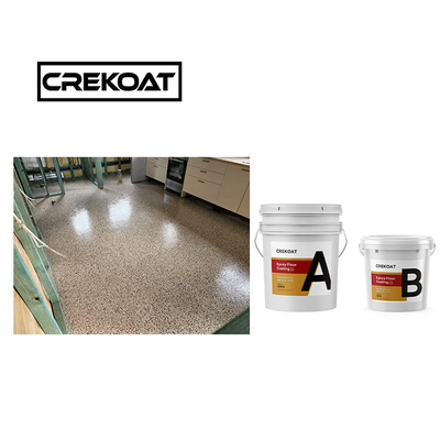 3 มิลลิเมตร ทนต่อการลื่น Epoxy Floor Coating Resin Full Broadcast Epoxy Flake Coating