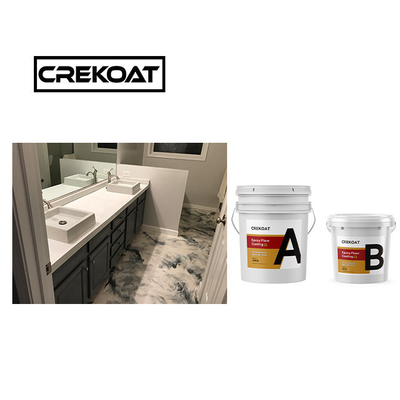 ไม่มีกลิ่น สะอาด แอนติสลิป พรมพื้น Epoxy หนาแน่นต่ํา 0 VOC