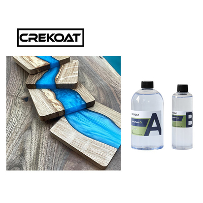 การโยนลึก งานฝีมือ คริสตัลใส Epoxy Art Resin ทนต่อรอยขีดข่วน