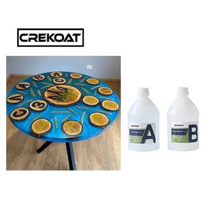 TDS เร็วรักษา ใส่ลึก Epoxy Resin สําหรับ โต๊ะบน Countertop ไม้ตารางแม่น้ํา