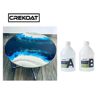 ไม่เผาไหม้ 2 แกลลอน Epoxy Resin สําหรับ Casting ริเวอร์โต๊ะ Bar Tops