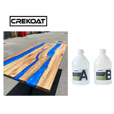 4 นิ้วหนา Casting รีซิน Epoxy สําหรับโต๊ะเติมเดียว