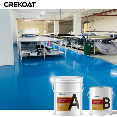ความทนทานต่อสารเคมี การเคลือบพื้นอุตสาหกรรม epoxy การเคลือบพื้นโรงรถ