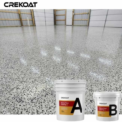 ป้องกันการลื่น ผงผง Epoxy การเคลือบโรงรถยนต์ พื้นผงพืชผง Epoxy ด้วยผง