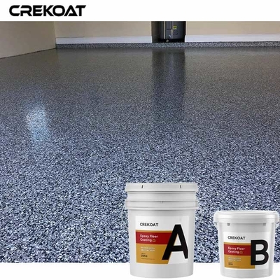 5 มิลลิเมตร วินิลฟlakes Epoxy Resin floor coating ให้ความทนทาน ความทนต่อแรงกระแทก