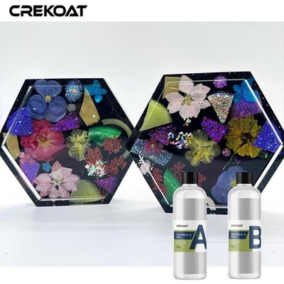 ยืนยันต่อ UV ผ้าคลุมใส Epoxy สําหรับ DIY ผู้นิยมรับประกันยาวนาน