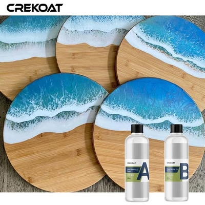 สารสกัดส่วน VOC ต่ํา Self-leveling Clear Epoxy Resin สําหรับเครื่องประดับอาชีพ