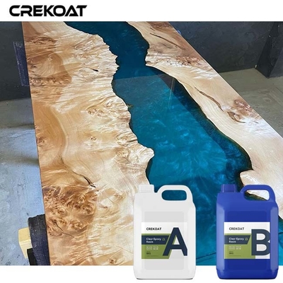 UV ความมั่นคงศิลปะ ผลิตจากยาง epoxy สีสว่างสูง สําหรับไม้ สวยงามจากธรรมชาติ
