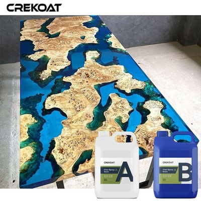 กระจกเหลว ใส่ลึก ธ อร์ Epoxy 24 ชั่วโมง การรักษาความแข็งอย่างรวดเร็ว การปล่อยความร้อนช้า