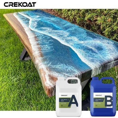การคุ้มครองที่ยั่งยืน ทนต่อความร้อน กระจก Epoxy สดใส กระจกอลังการ เช่น MSDS
