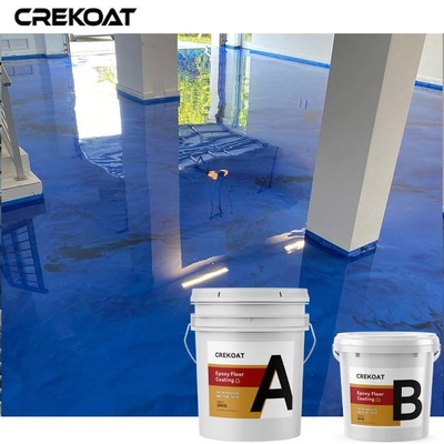 ผิวพื้น Epoxy โลหะกระจ่าง กระจ่างไม่ขัดขวาง ทนต่อคราบ